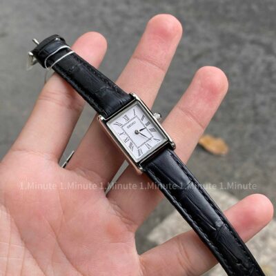 Đồng hồ Nữ SEIKO TANK QUARTZ SWR053 (Bạc)