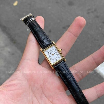 Đồng hồ Nữ SEIKO TANK QUARTZ SWR054P1 (Gold)