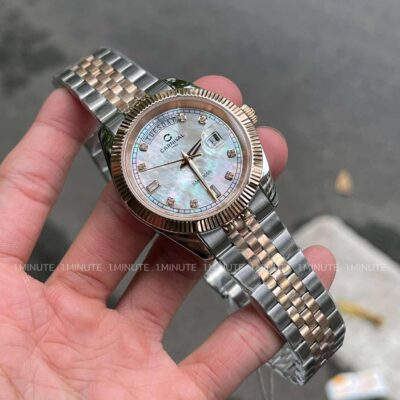 Đồng hồ Nam CARNIVAL 1986 8190G-CH-MOP (Xà cừ trắng)