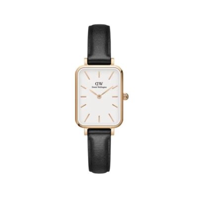 Daniel Wellington Quadro DW00100434 – Nữ – Quartz (Pin) – Mặt số vuông hiện đại – Siêu mỏng chỉ 6mm – Phong cách thời trang tối giản và thanh lịch