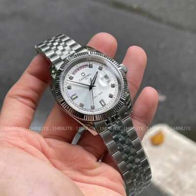 Đồng hồ Nam CARNIVAL 8190G-VT-T (Trắng)