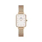 Daniel Wellington Quadro DW00100431 – Nữ – Quartz (Pin) – Mặt số 20mm, kính cứng, chống nước 3ATM