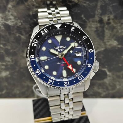 Đồng Hồ Nam Seiko 5 Sports GMT SSK003K1 Batman