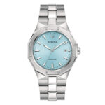 Đồng hồ nam Bulova Octagon Automatic Ice Blue 96B462