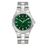 Đồng hồ nam Bulova Octagon Automatic Green 96B464