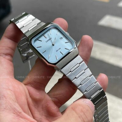 Đồng hồ nam Casio MTP-B185D-2A2 (Iceblue)