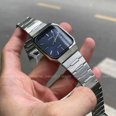 Đồng hồ nam Casio MTP-B185D-2A1 (Navy)