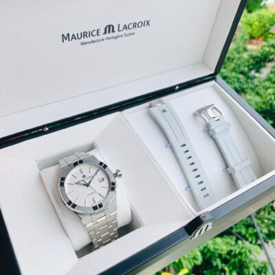 A - Maurice Lacroix Aikon White 42mm AI6008-SS00F-130-A ( AI6008SS00F130A )